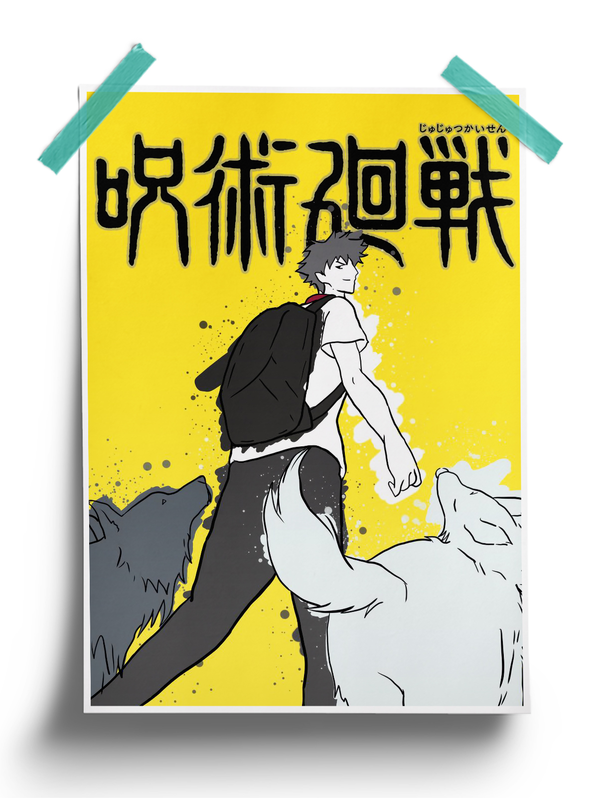 Jujutsu Kaisen | Fushiguro and his demons anime Poster