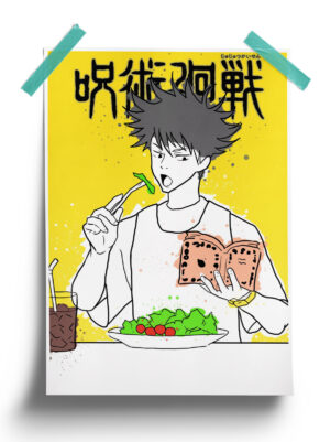Jujutsu Kaisen | Fushiguro Megumi anime Poster
