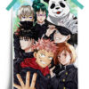 Jujutsu Kaisen | Main Icons Jujutsu Kaisen anime Poster