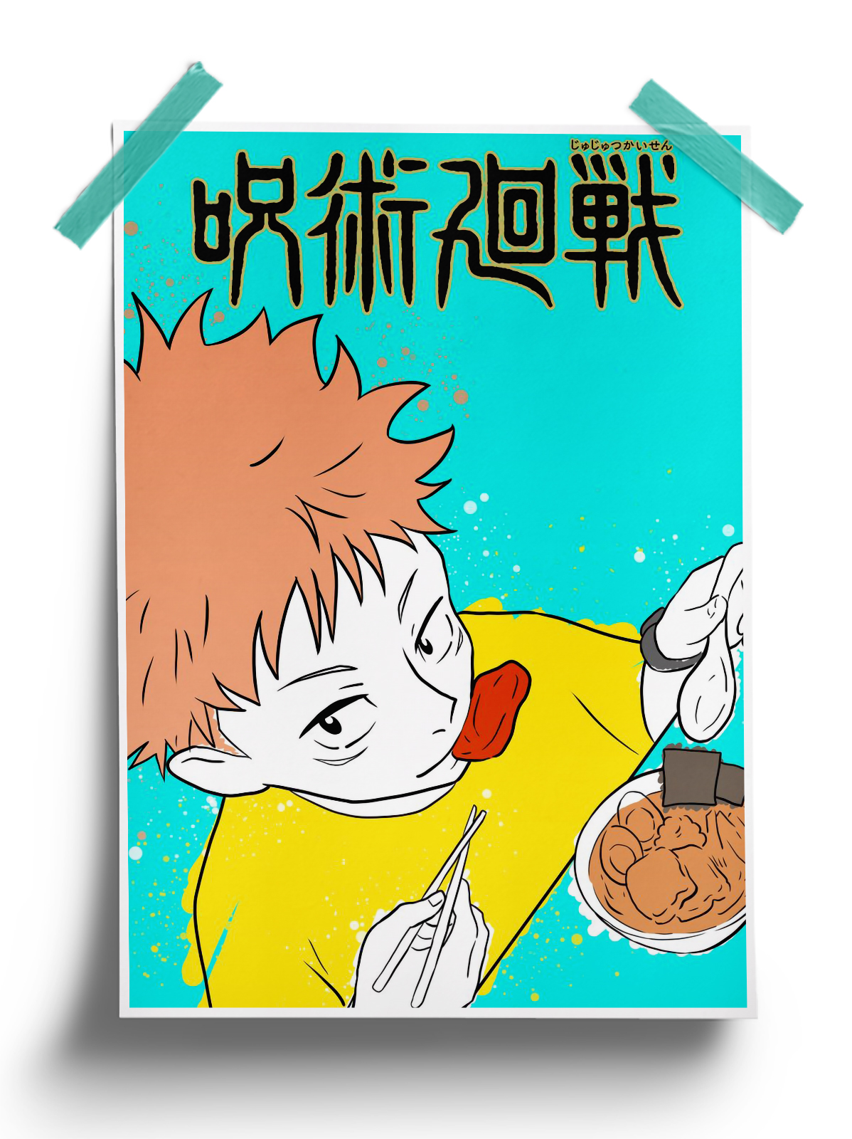 Jujutsu Kaisen | Yuji Itadori anime Poster