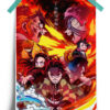 Demon Slayer | Mugen Train anime Poster