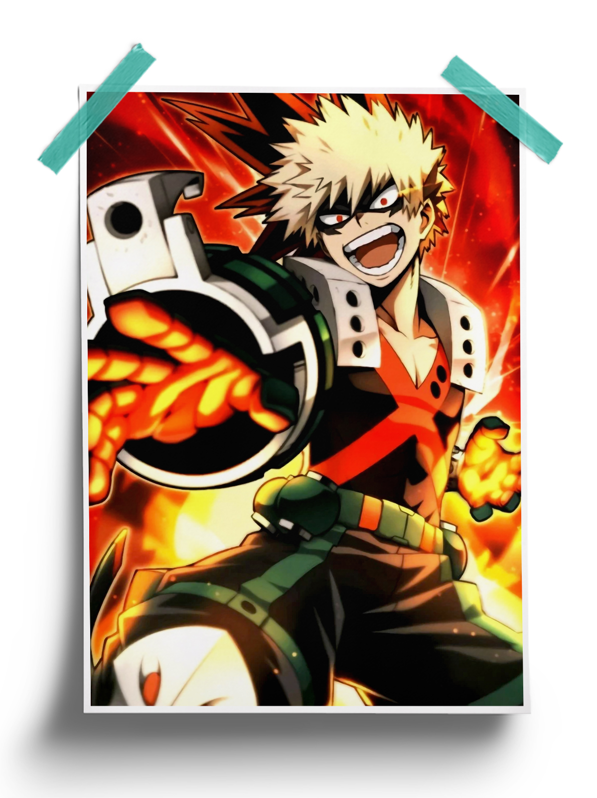 My Hero Academia | Bakugo Explosion anime Poster