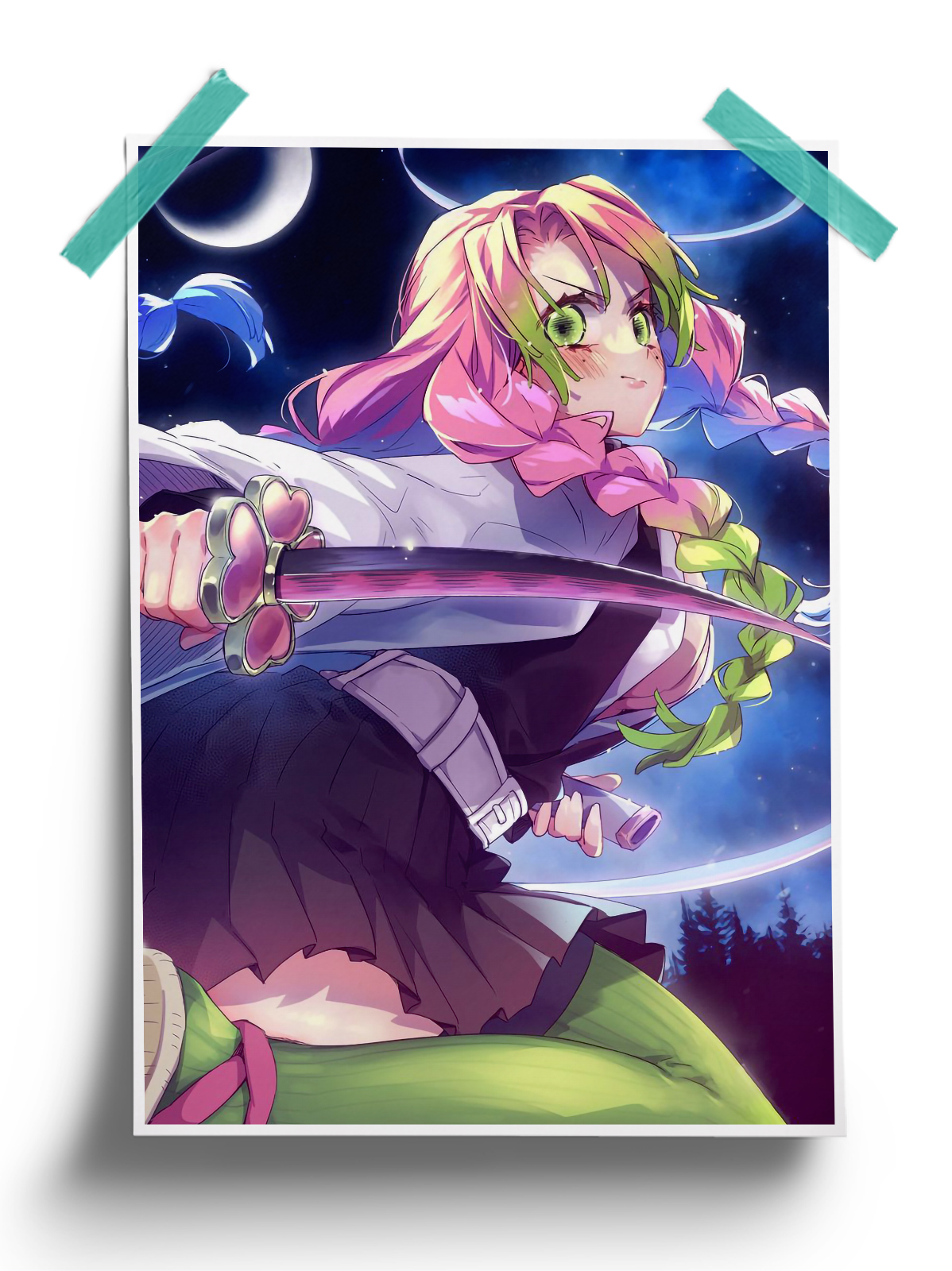 Demon Slayer | Mitsuri Kanroji anime Poster