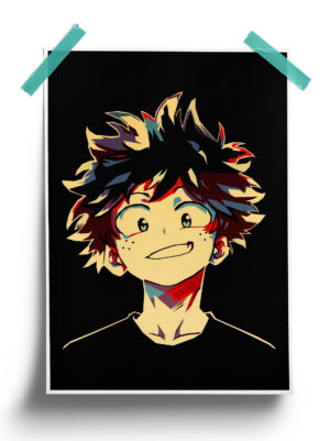 My Hero Academia | Midoriya Minimalist anime Poster