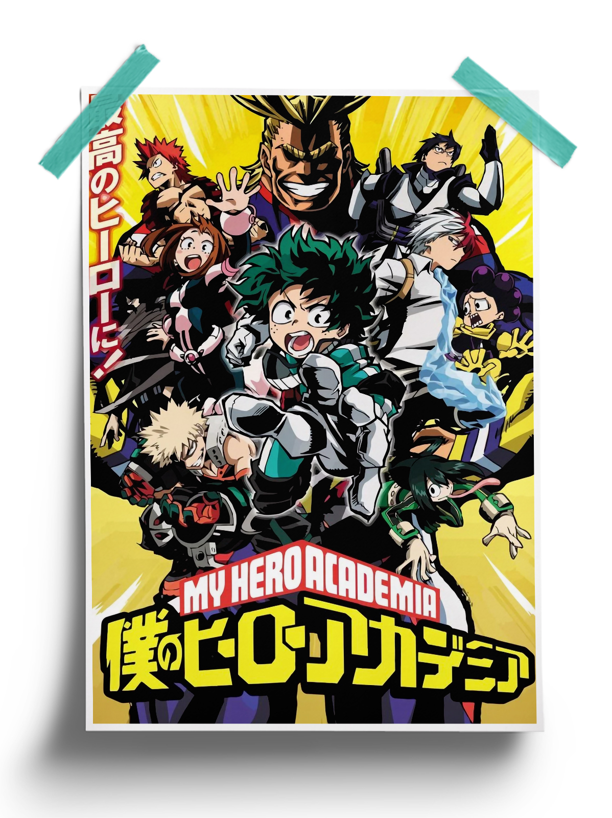 My Hero Academia | Boku no hero academia anime Poster