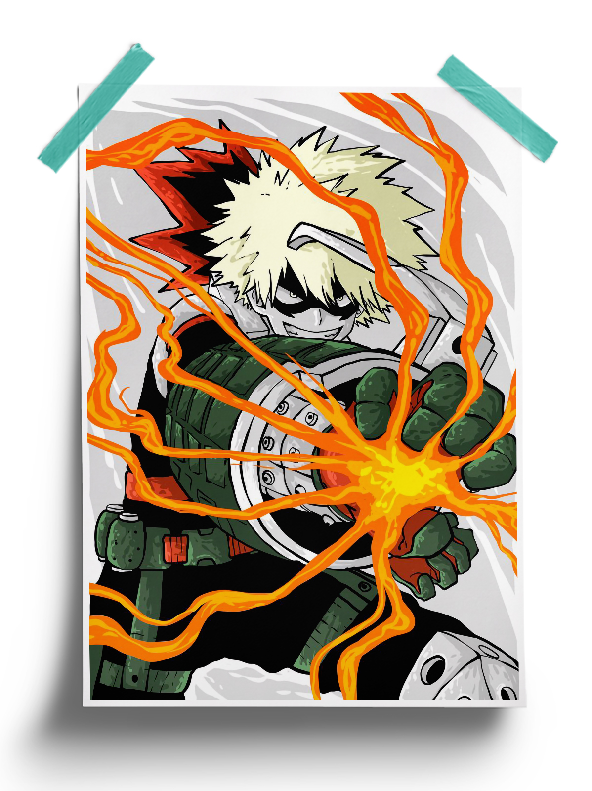 My Hero Academia | Bakugo Boom anime Poster