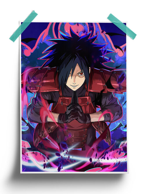 Naruto Shippuden | Madara Uchiha anime Poster