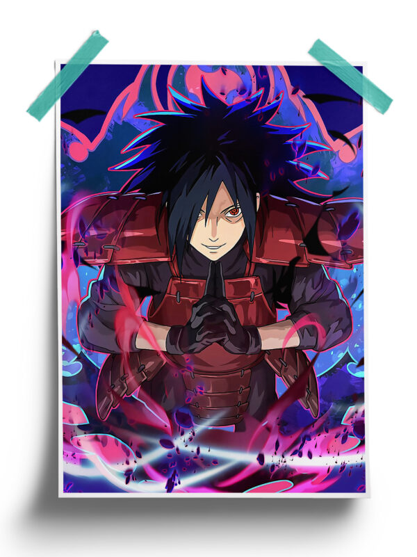 Naruto Shippuden | Madara Uchiha anime Poster