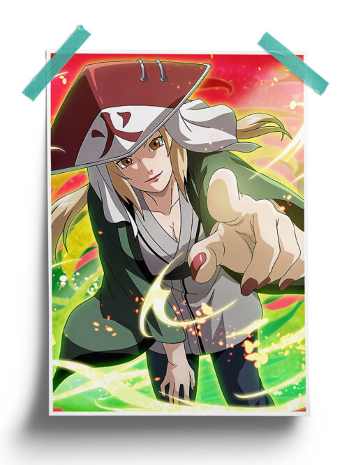 Naruto Shippuden | Tsunade Senju anime Poster