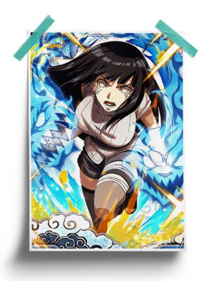 Naruto Shippuden | Hinata Hyuga anime Poster