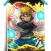 Naruto Shippuden | Action Minato Namikaze anime Poster