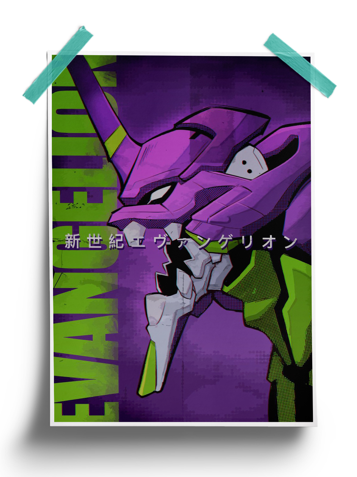 Neon Genesis Evangelion anime Poster