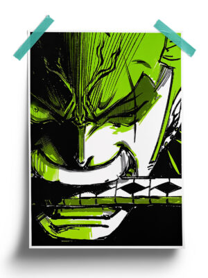One Piece | Sword God Zoro anime Poster