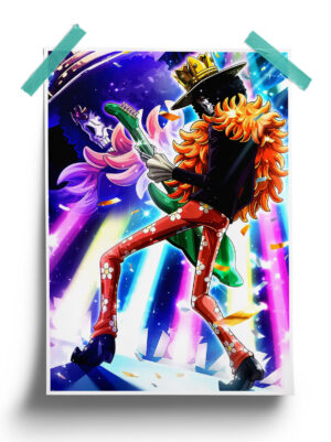 One Piece | Soul King Brook anime Poster