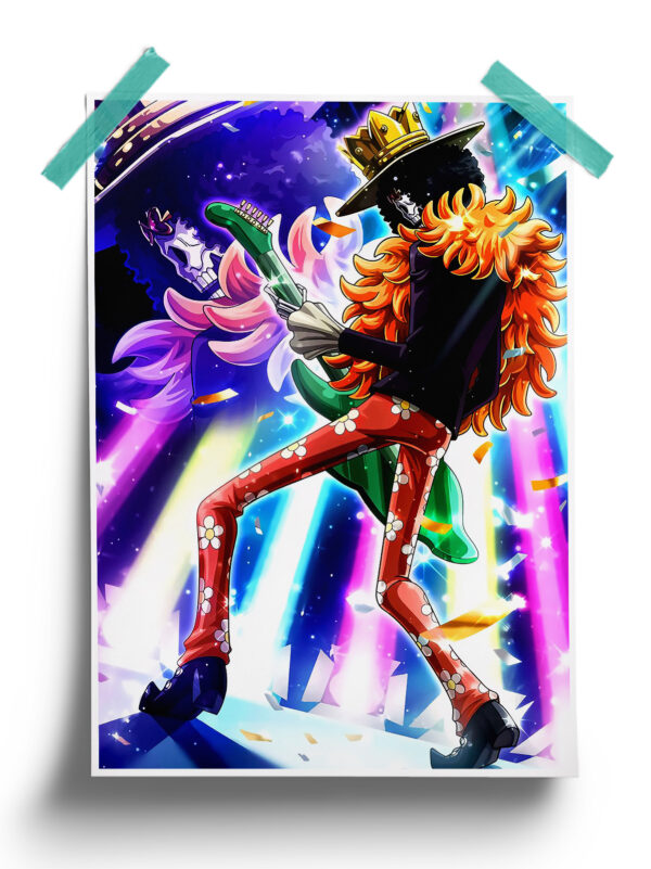 One Piece | Soul King Brook anime Poster