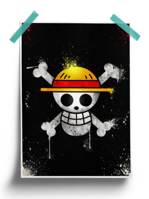One Piece | Pirate Flag anime Poster