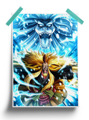 One Piece | Shiki the Golden Lion anime Poster