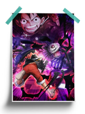 One Piece | Luffy vs Katakuri Poster