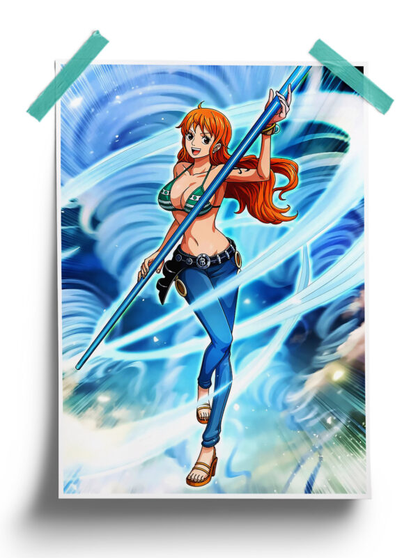 One Piece | Beautiful Nami anime Poster