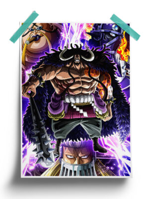 One Piece | Wano Emperor Kaido anime Poster