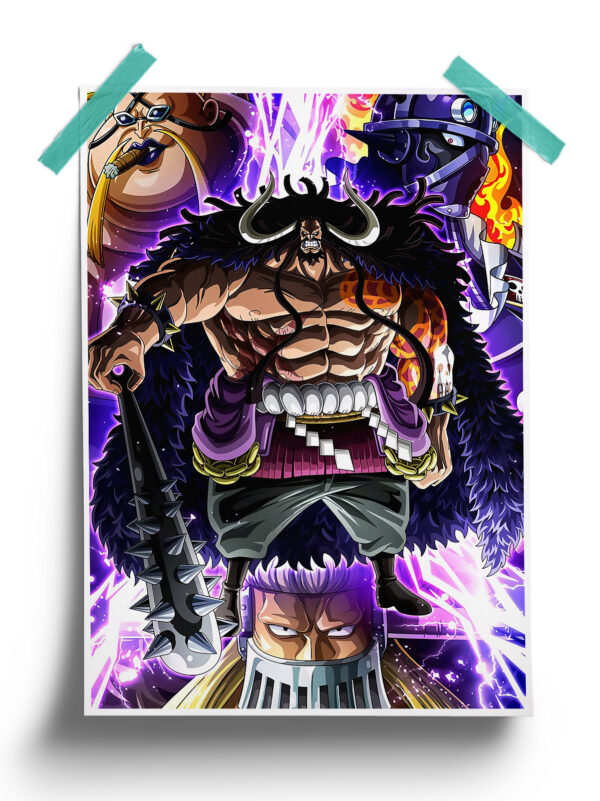 One Piece | Wano Emperor Kaido anime Poster