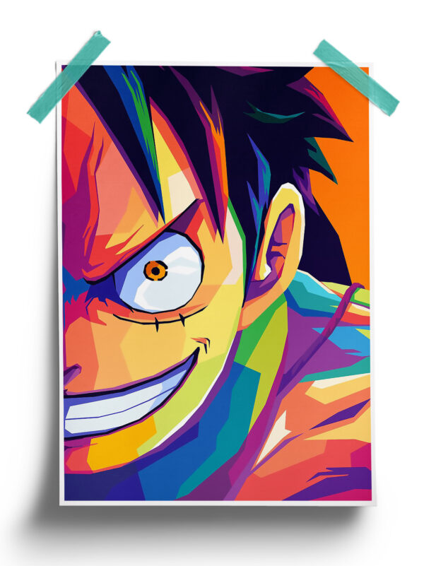 One Piece | Retro Luffy anime Poster