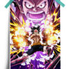 One Piece | Fight Monkey D Luffy anime Poster