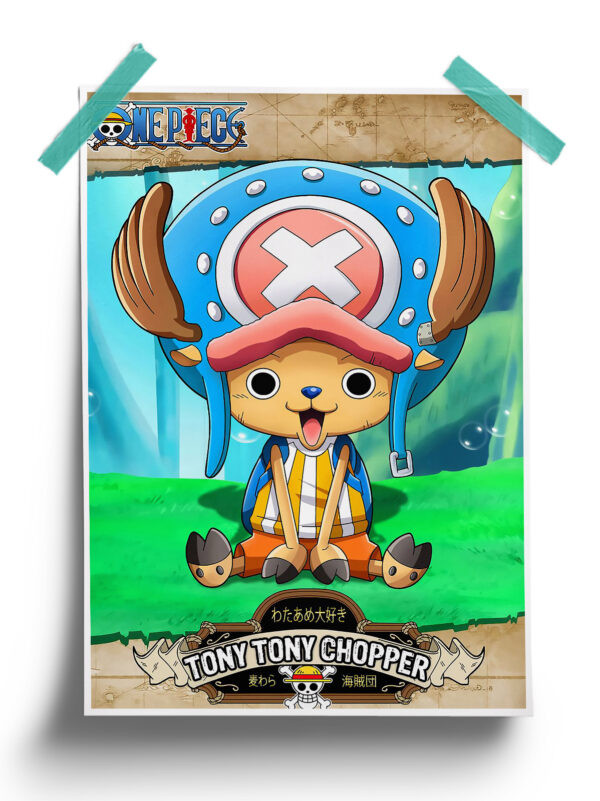 One Piece | Tony Tony Chopper anime Poster