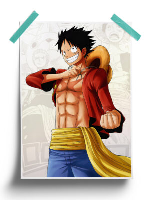 One Piece | Monkey D Luffy anime Poster