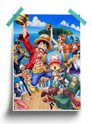 One Piece Celebration anime Poster