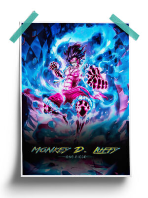 One Piece | Captain Luffy anime Poster