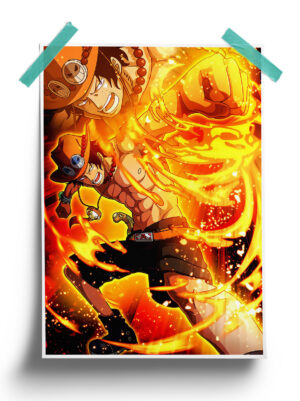 One Piece | Ace anime Poster