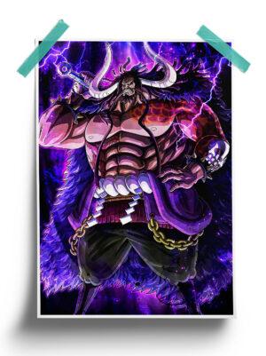 One Piece | Beast Mode Kaido anime Poster