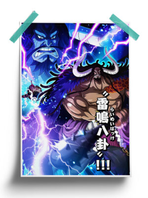 One Piece | Kaido the emperor anime Poster