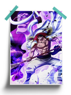 One Piece | Whitebeard anime Poster