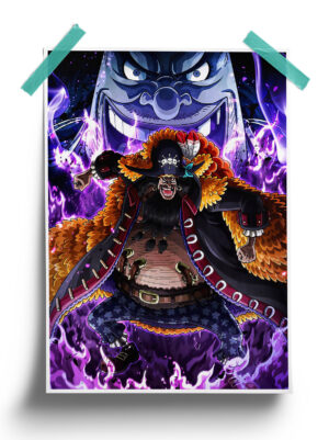 One Piece | Blackbeard anime Poster