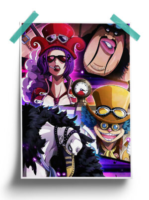 One Piece | Sabo Crew anime Poster
