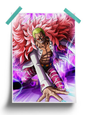 One Piece | Donquixote Doflamingo anime Poster