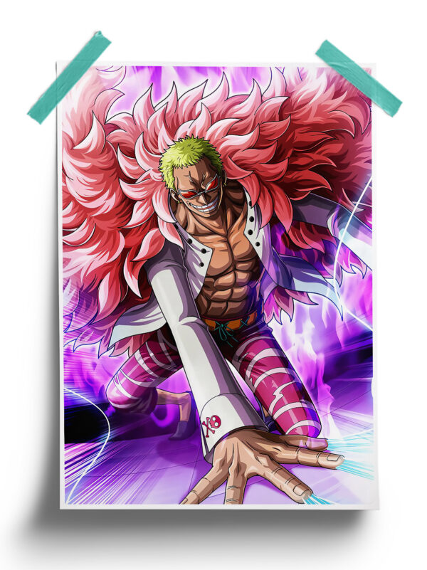 One Piece | Donquixote Doflamingo anime Poster