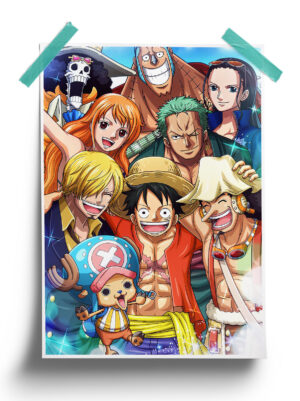 One Piece | Pirate Family anime Poster