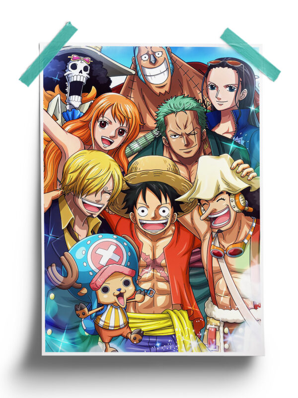 One Piece | Pirate Family anime Poster