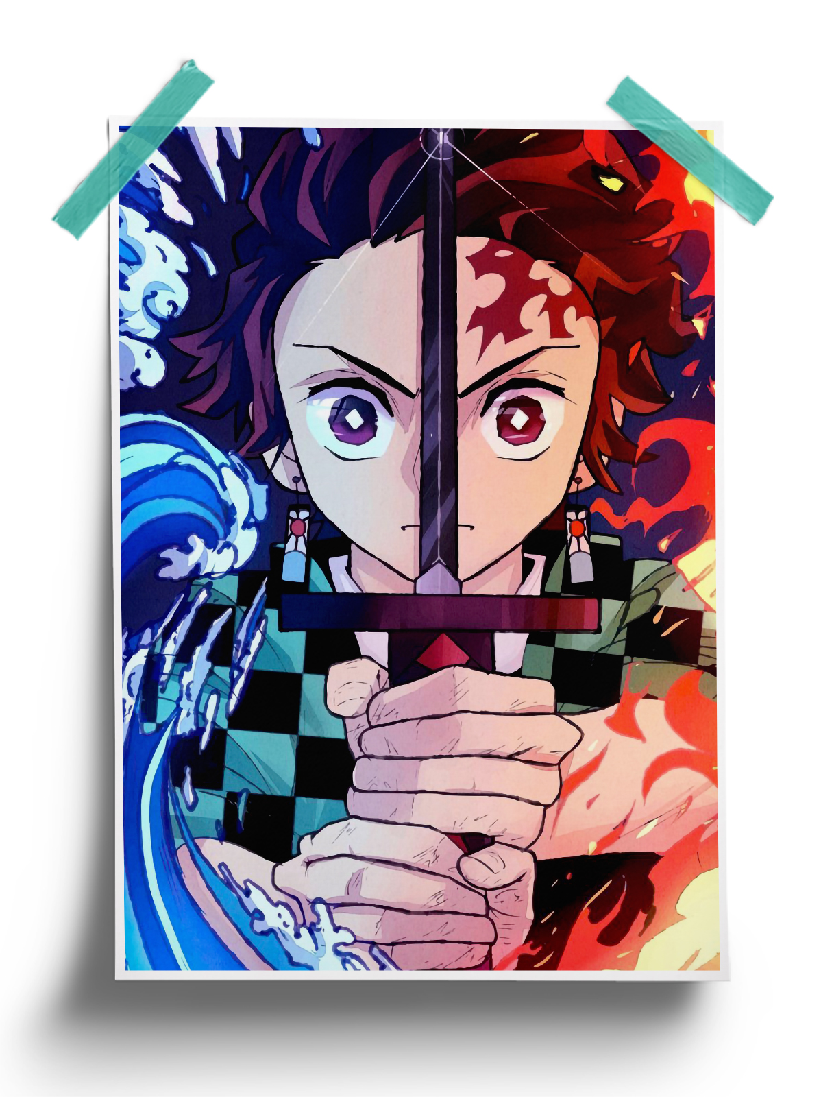 Demon Slayer | Tanjiro Kamado anime Poster