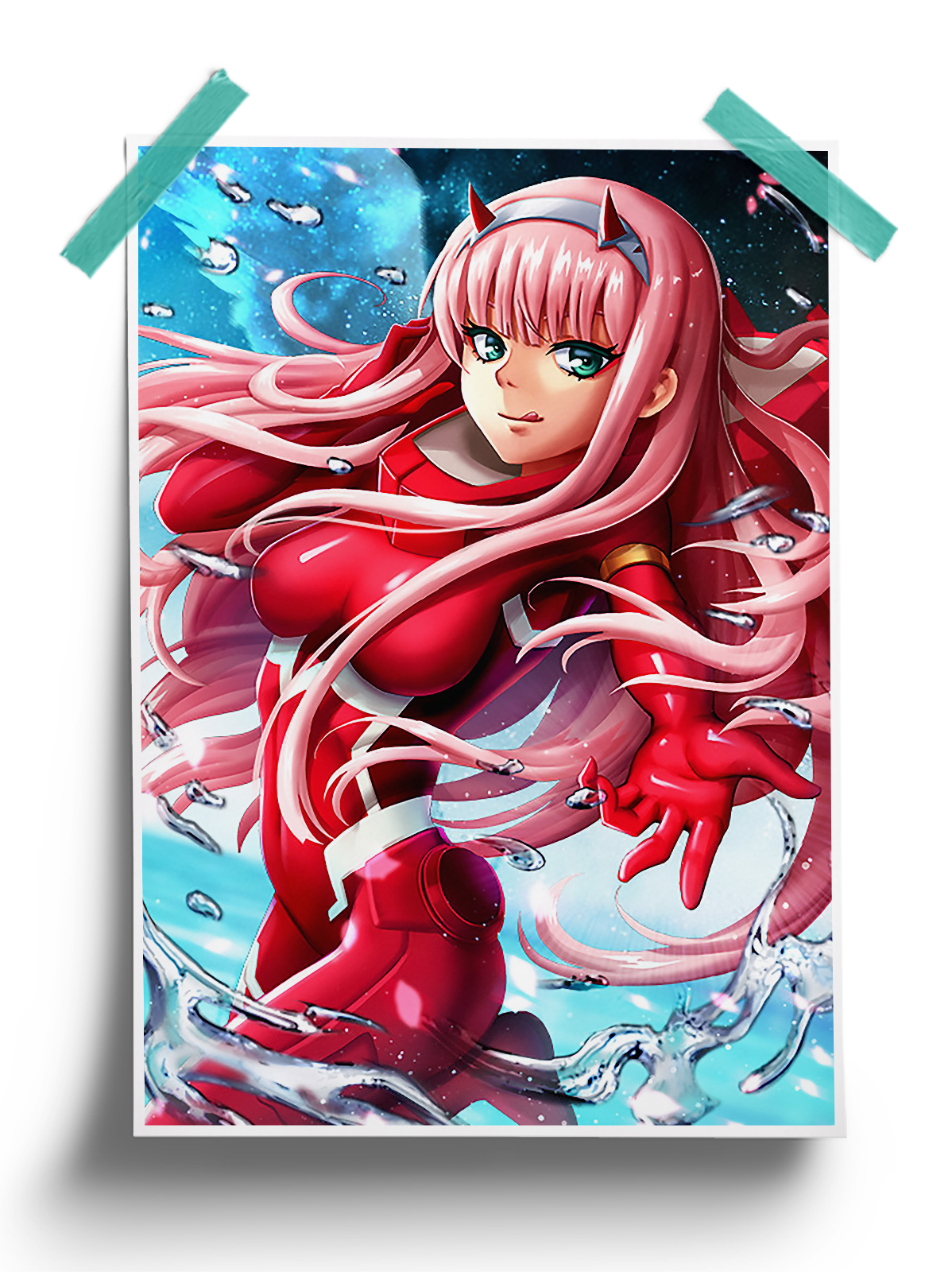 Darling in the Franxx | Zero Two anime Poster