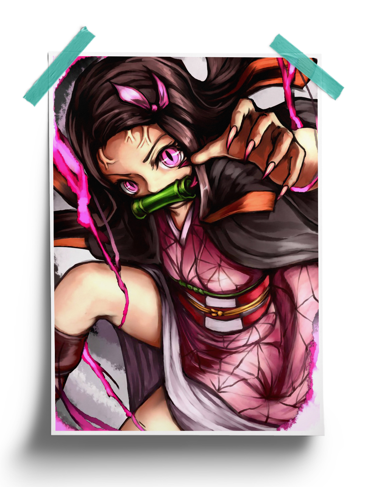 Demon Slayer | Nezuko Kamado anime Poster