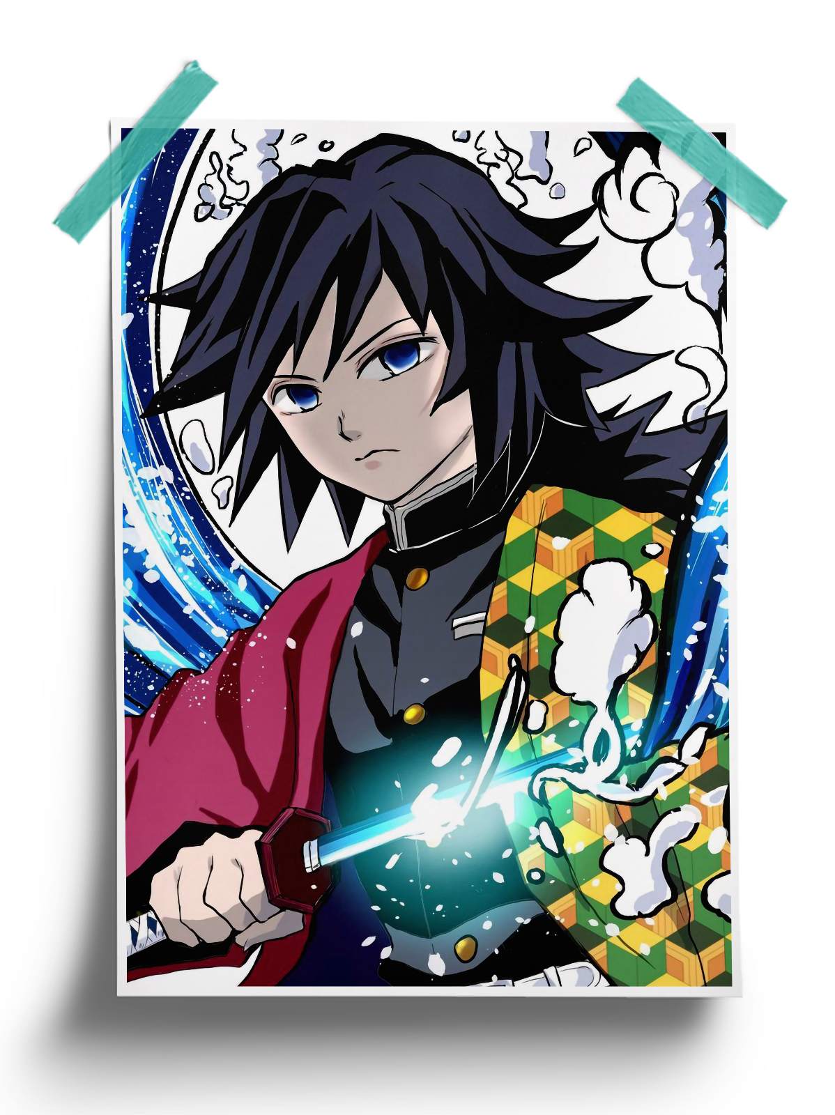 Demon Slayer | Giyu Tomioka anime Poster