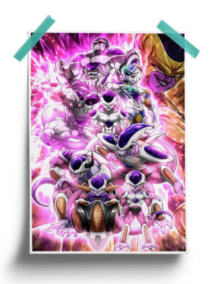 Dragon Ball | Frieza Evolution anime Poster