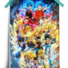 Dragon Ball | Goku Vegeta Evolution anime Poster