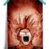 Dragon Ball | Red Goku anime Poster