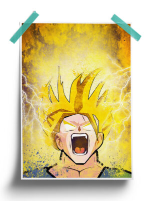 Dragon Ball | Saiyan Goku anime Poster