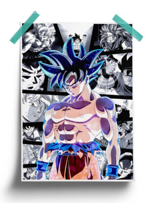 Dragon Ball | Ultra Instinct Goku anime Poster